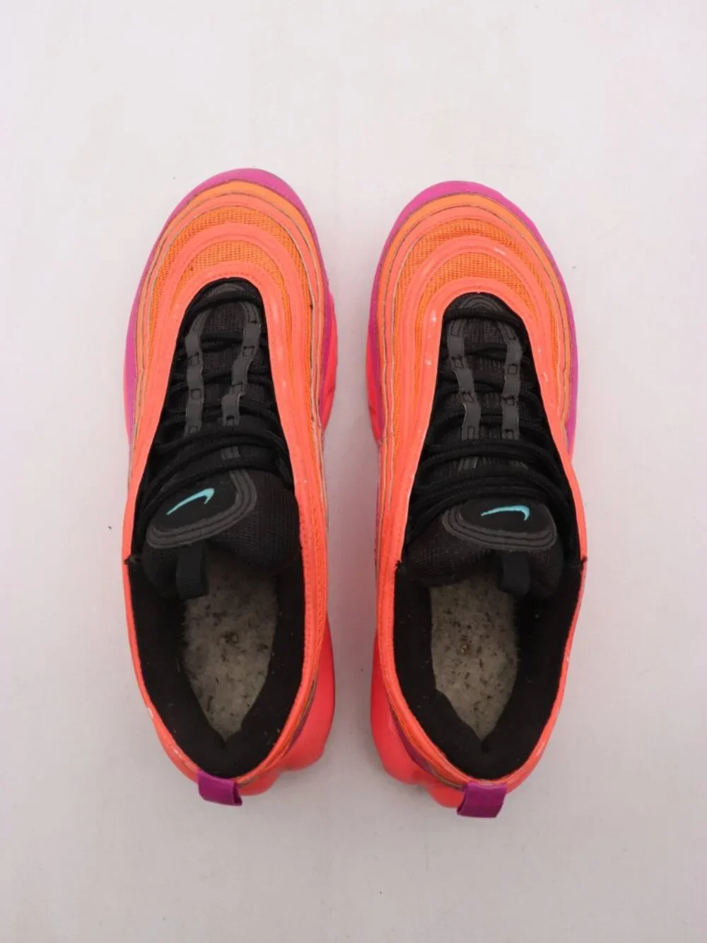 Nike Air Max Plus 97 Racer Pink Hyper Magenta Men's 9 AH8143-600 Sneakers